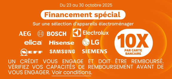 Découvrez nos offres de financement