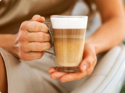 Machine à expresso pour boissons lactées