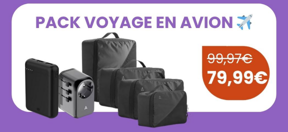pack voyage en avion