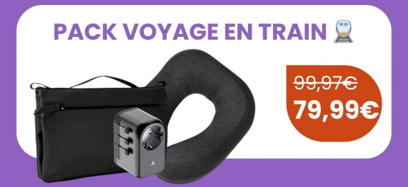 pack voyage en train