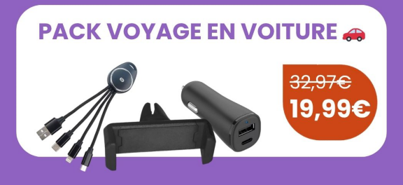 pack voyage en voiture