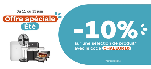15% de remise sur l'accessoire