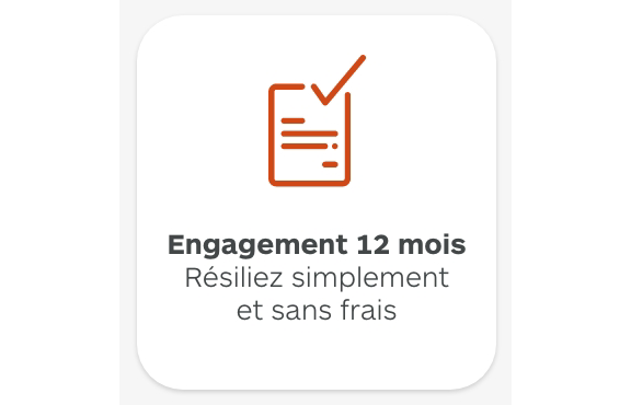 engagement douze mois résiliez simplement et sans frais