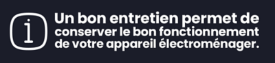 bon entretien
