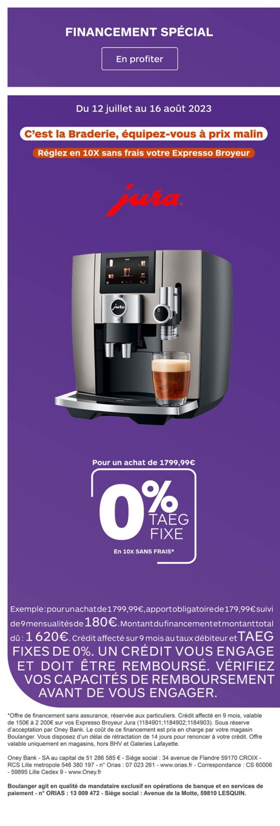 financementjurabraderie Boulanger