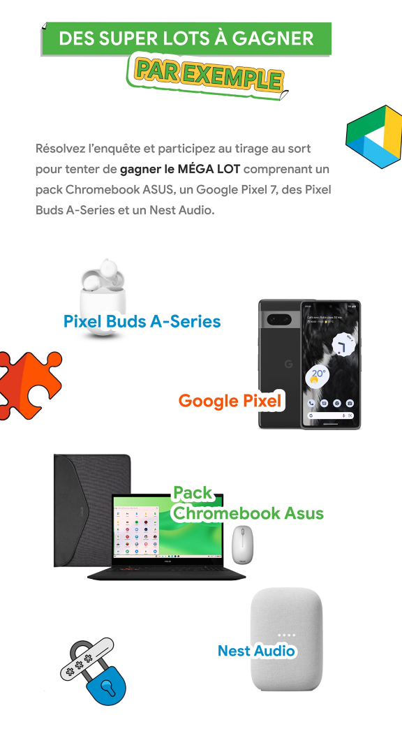 Des supers lots à gagner