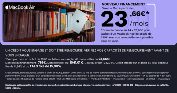 Financement Apple