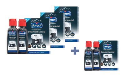 Pack 3+1 Durgol Swiss Expresso