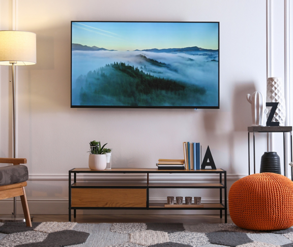 TV Qned accroche murale