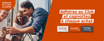 Adhérez au club et cagnottez à chaque achat