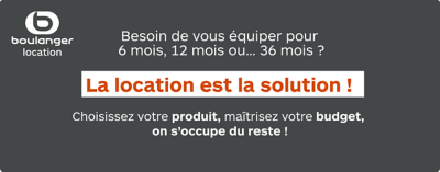 La location est la solution !