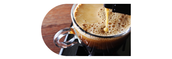 mousse de café