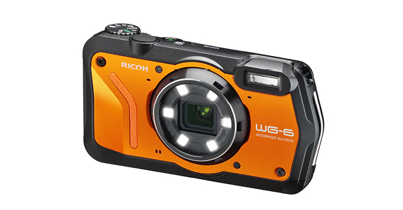 Appareil photo résistant aux chocs Ricoh WG6 orange