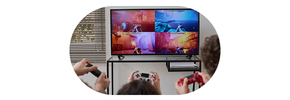 jouer aux jeux vidéos sur la télé