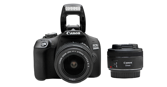 Canon EOS 2000D pack avec objectif