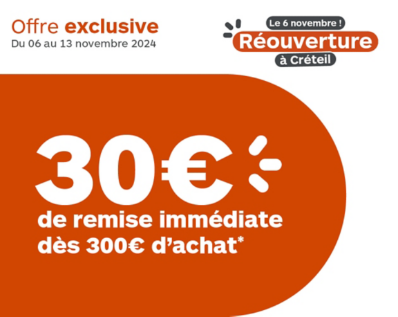 remise immédiate créteil