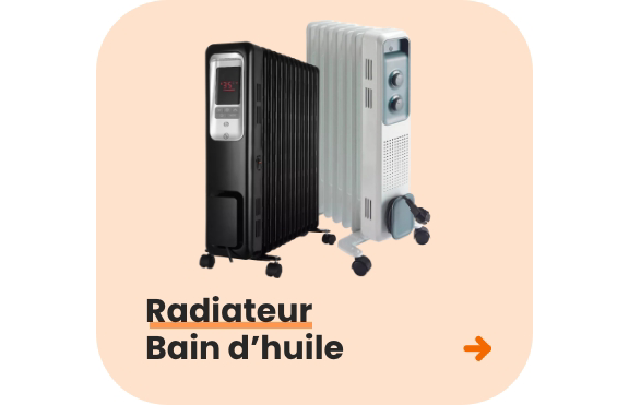Radiateur bain d'huile