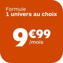 Formule 1 univers au choix à 9€99 par mois