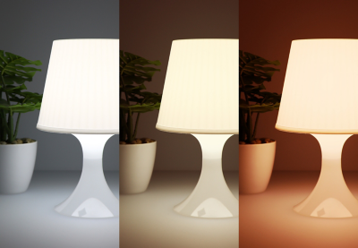 ampoule nuances de blancs