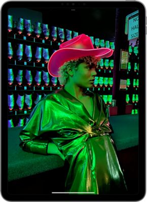 Écran Liquid Retina de 11 pouces affichant un rendu d’image extrêmement net sur un iPad Pro à l’horizontale