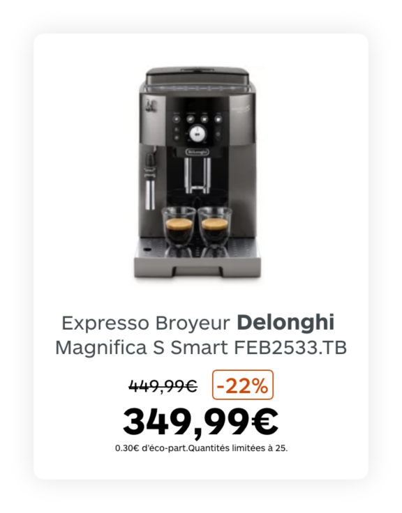Expresso broyeur