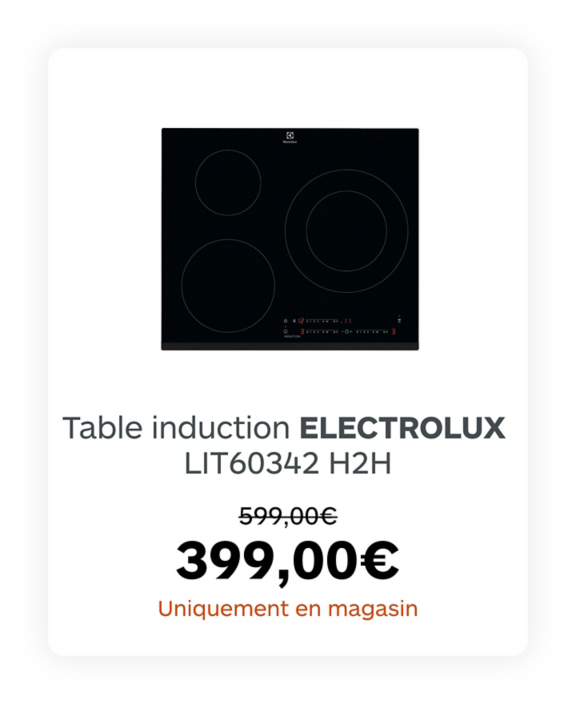 Table induction