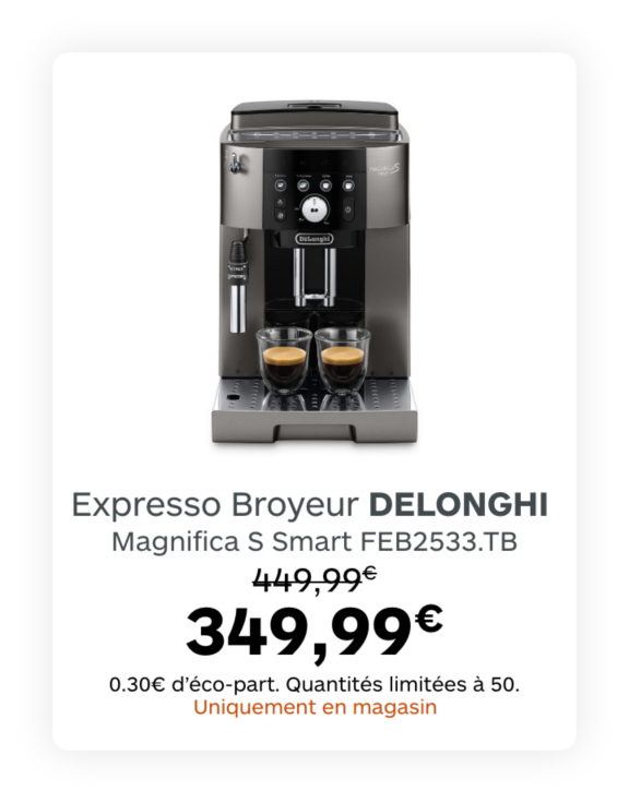 Expresso Broyeur DELONGHI