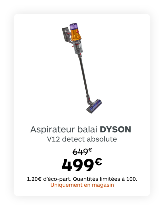 Aspirateur balai DYSON