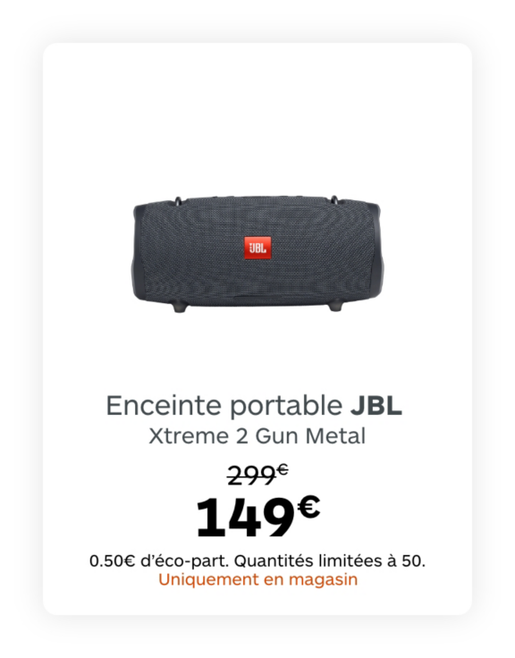 Enceinte portable JBL