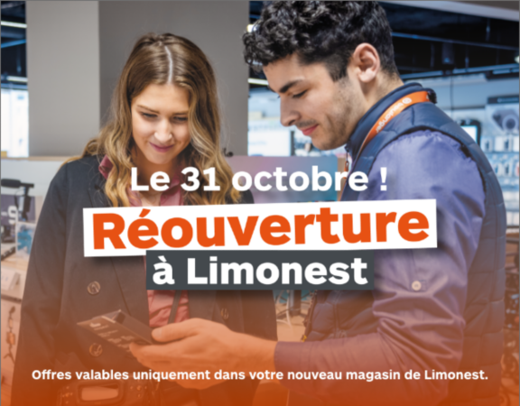RéOuverture à Limonest le 31 octobre 2021 !