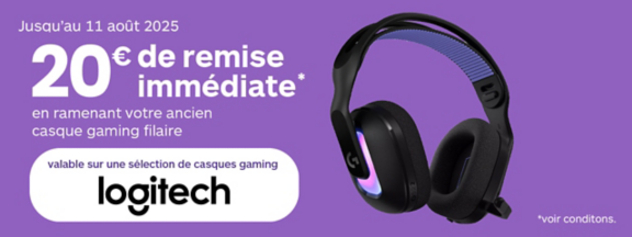 Bonus reprise LOGITECH