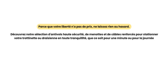 protection antivol mobilité