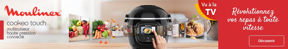 Cookeo Touch Wifi Moulinex - Livraison Offerte*