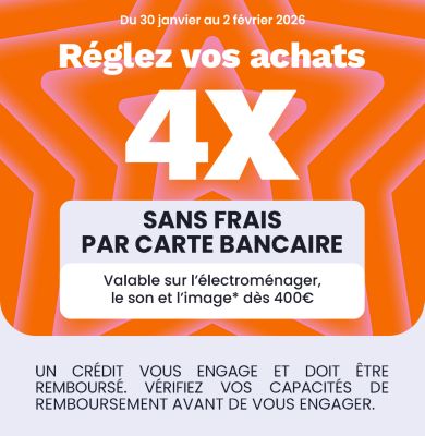 4X sans frais