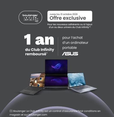 Asus x Infinity