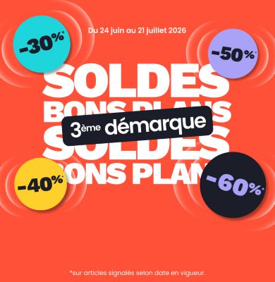 Soldes & Bons plans 3ème démarque