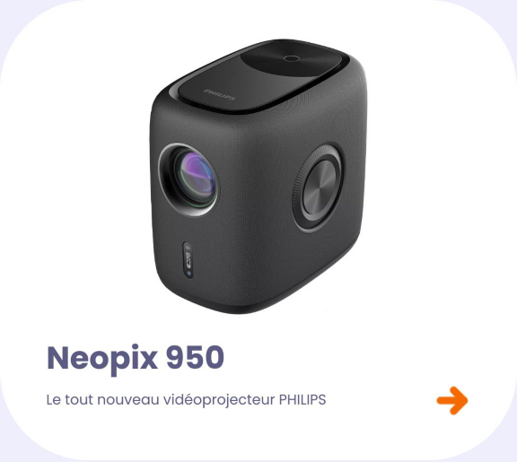 Vidéoprojecteur home cinéma PHILIPS Neopix 950