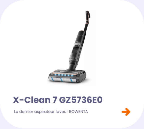 Aspirateur laveur ROWENTA X-Clean 7 GZ5736E0