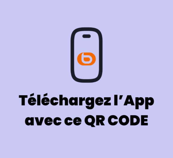 Téléchargez l'App avec ce QR code