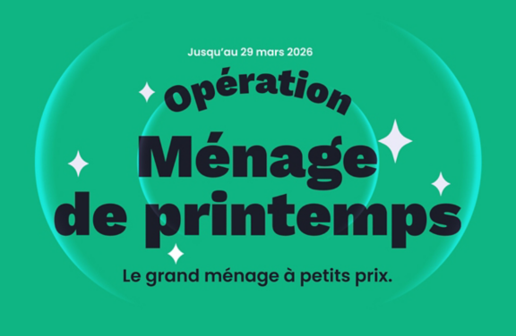 Opération ménage de printemps