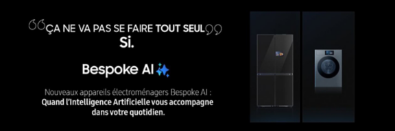 nouvelle gamme d electroménager Samsung Bespoke AI