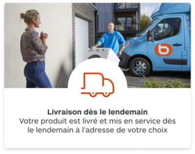 Livraison dès le lendemain