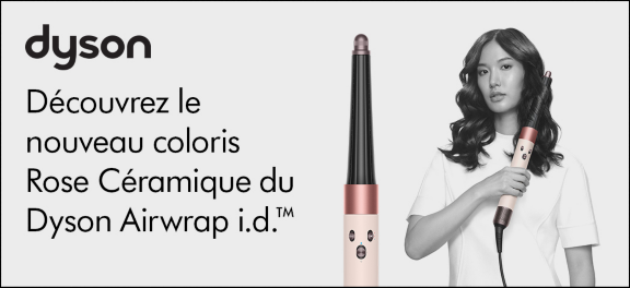 Découvrez le nouveau coloris rose céramique du Dyson Airwrap i.d