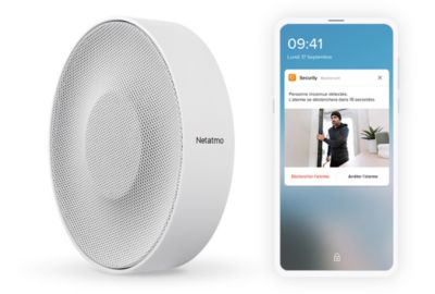 Alarme NETATMO Sirène intérieure connectée