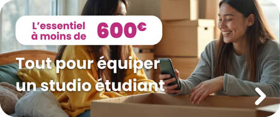 Tout pour équiper un studio étudiant