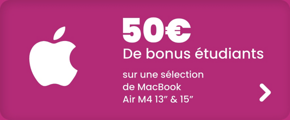 Bonus étudiants Apple