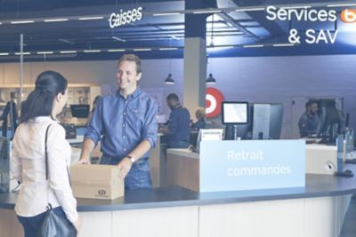 Retrait 1h en magasin