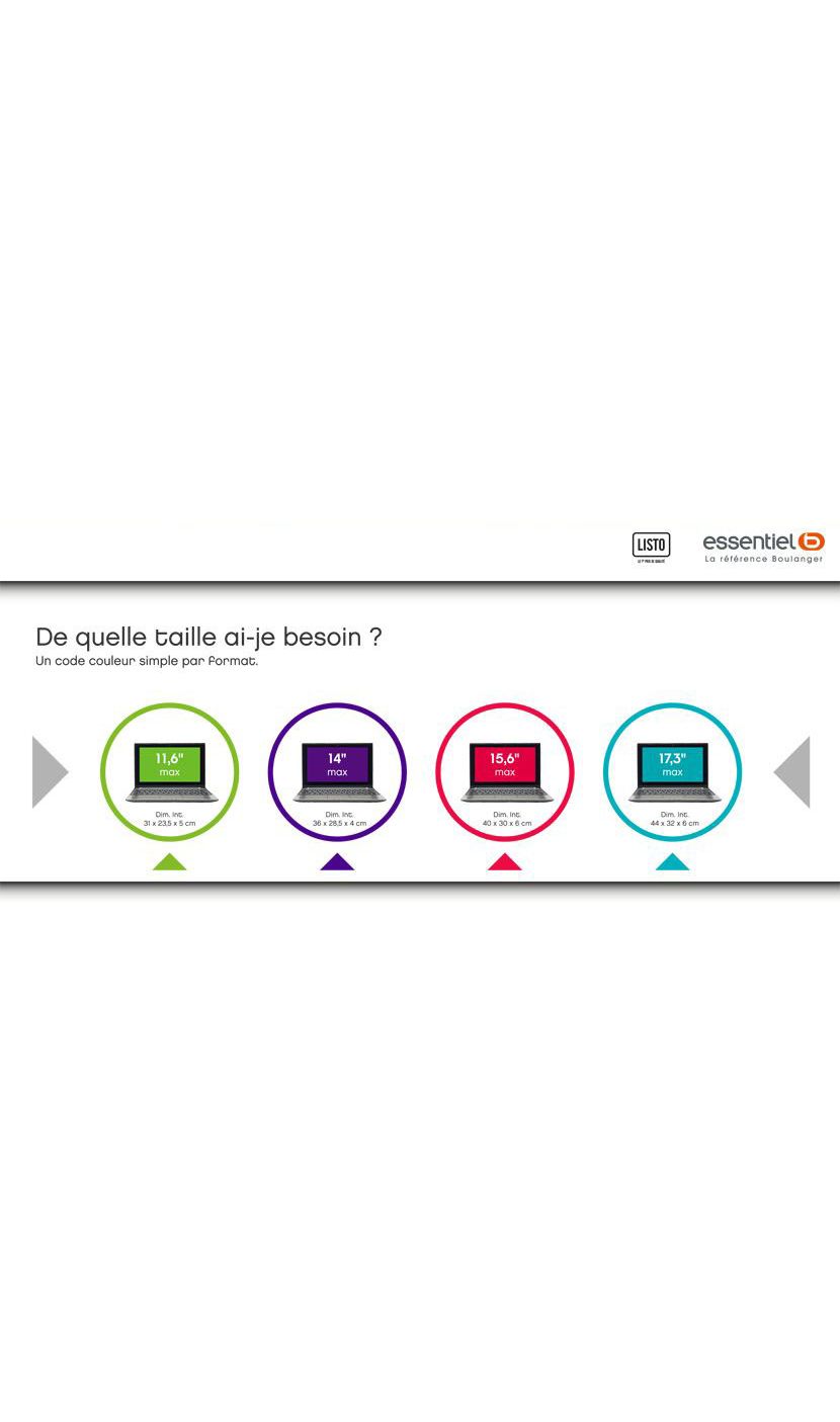 La nouvelle gamme de sacoches EssentielB et Listo a été créé pour répondre à tous vos besoins !