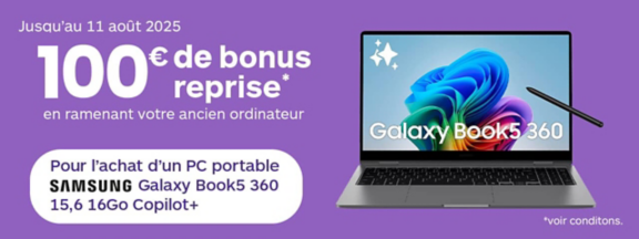 Bonus reprise SAMSUNG