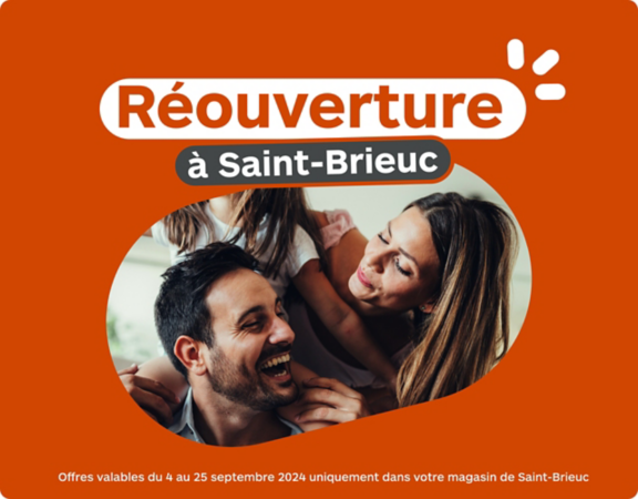 Réouverture à Saint-Brieuc